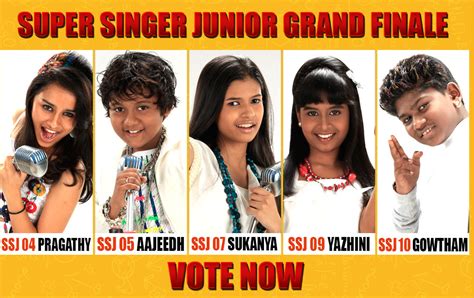 TV: Airtel Super Singer Junior 3 winner Aajith, Yazhini, Pragathi, Sukanya or Gowtham?