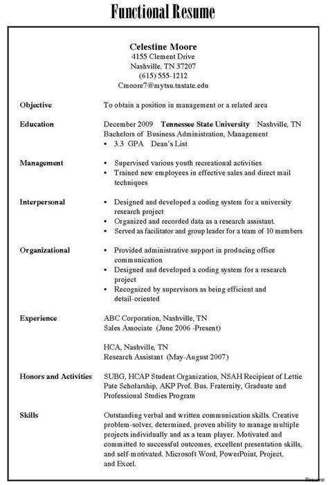 3 Types Of Resume Formats Formats Resume Resumeformat Types Sample Resume Format Job