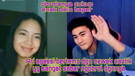 Wih Ari Agassi Bikin Cewek Cantik Ini Menjadi Nyamaman Dan Baper Dgn