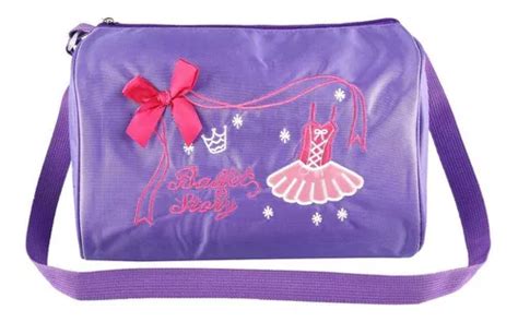 Mochila Bordada Para Niñas Danza Ballet Y Natación poliur Meses