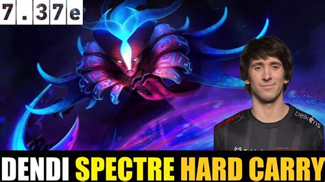 DENDI Spectre CARRY 7 37E DOTA 2 HIGHEST MMR MATCH Dota2