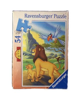 König Der Löwen Puzzle Ravensburger 54 Teile Selten 1996 90er