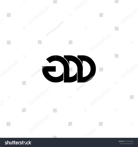 Gdd Letter Original Monogram Logo Design Stock Vector (Royalty Free) 1794528289 | Shutterstock