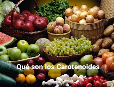 Qué son los Carotenoides