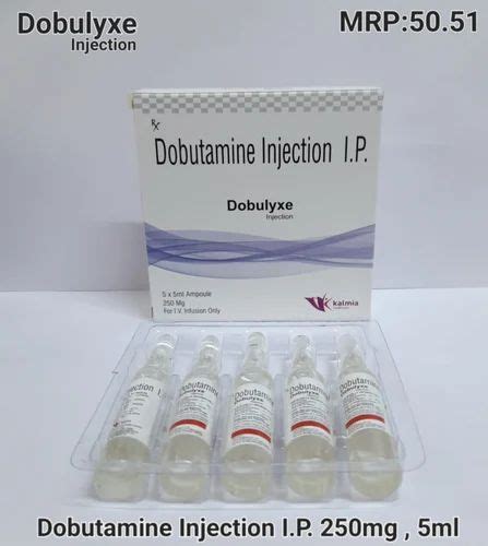 Dobutamine Injection Ip 250 Mg At Rs 5051piece In Patiala Id