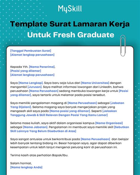 Myskill Si Paling Belajar On Twitter Surat Lamaran Kerja Untuk