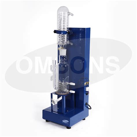 Single Stage Distillation With Quartz Condenser Omsons Labs