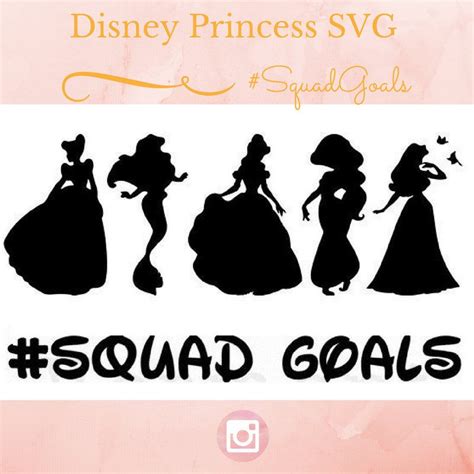 Disney Princess Cricut SVG