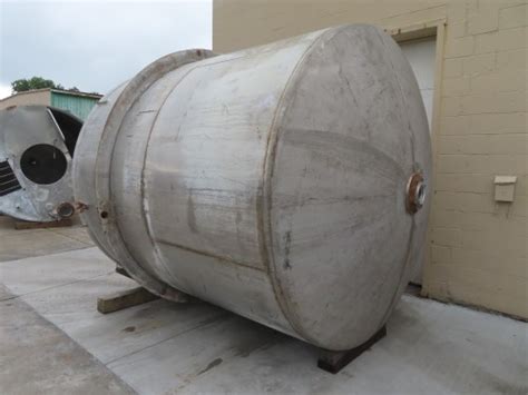 Gallon Stainless Steel Mix Tank With Dish Bottom