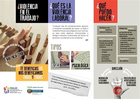 Violencia En El Trabajo La Prevenci N Est En Tu Mano