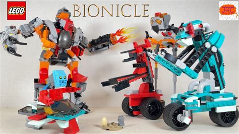 LEGO BIONICLE GWP Exo Toa Tahu Takua Tarakava Rahi Kitbash Custom