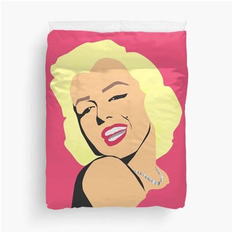 Minimal Marilyn Monroe Duvet Cover