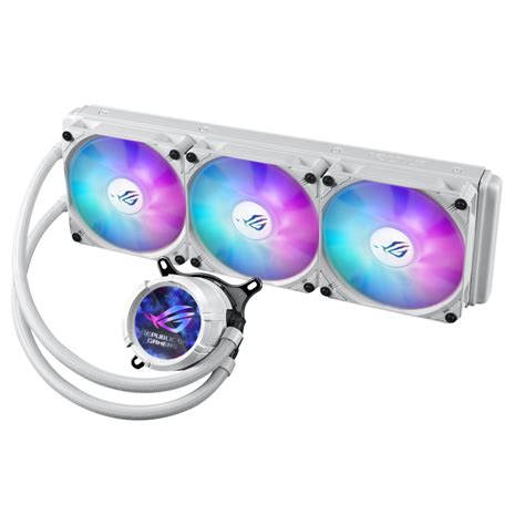 ROG STRIX LC III 360 ARGB LCD White Edition Gaming Cpu Liquid Coolers