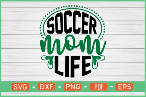 Soccer Mom Life T Shirt Designs Svg Graphic By Ijdesignerbd777