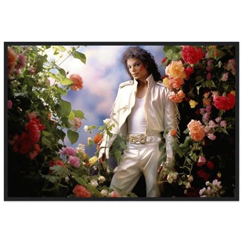 Michael Jackson in Heaven Premium Wood Framed Poster - Etsy