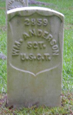 SGT William Anderson inconnu 1864 Mémorial Find a Grave