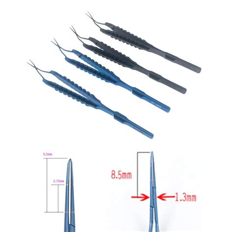 Capsulorhexis Forceps Micro Forceps Tweezers Ophthalmic Forceps