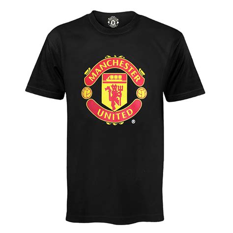 Manchester United Fc Official Football Gift Mens Crest T Shirt Ebay