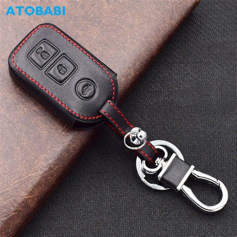 Atobabi Leather Car Key Case For Toyota Land Cruiser Prado Sienta Porte