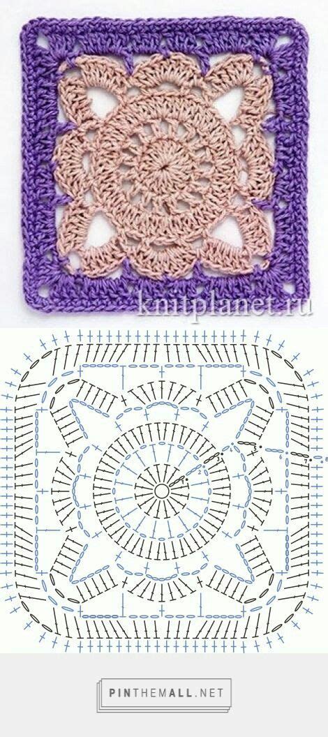 Moduli Quadrati A Uncinetto Tutti Con Schema Grafico Uncinetto