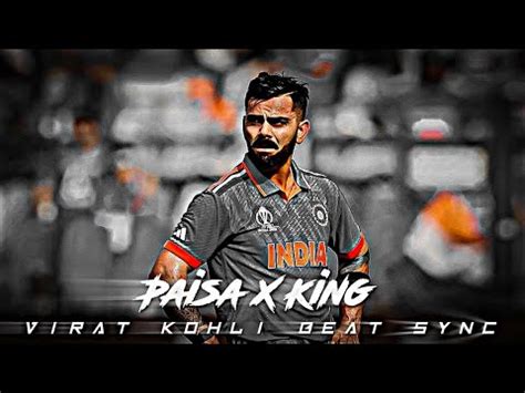 Paisa X Virat Kohli Beat Sync 60 Fps Beatsync YouTube