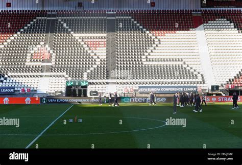 Alkmaar Netherlands Th Apr Anderlecht S Players Pictured