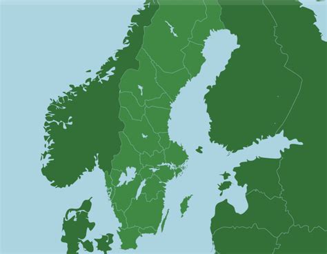 Sverige Landskap Geografispel Seterra