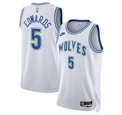 Men S Anthony Edwards Minnesota Timberwolves Nba Jersey Classic