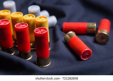 Shotgun Shell Cartridge On Black Background Stock Photo 721282858 | Shutterstock