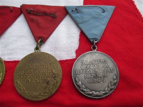 SFRJ medalja godišnjice JNA sve medalje i varijante