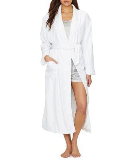 Monarch Plush Lined Microfiber Bath Robe For Women Or Men Super