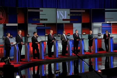 Transcript Republican Presidential Debate The New York Times