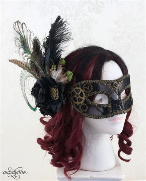 Clockwork Romance Steampunk Mask Auralynne