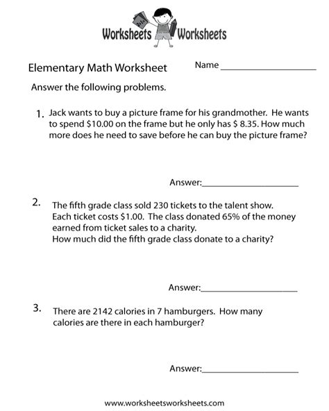 7Th Grade Math Worksheets Algebra Hamle Rsd7 Math Worksheets Printable