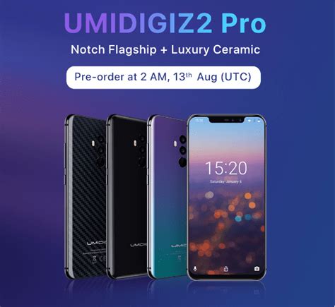 UMIDIGI Z2 Pro Presale Time Unveiled By Stunning Unboxing Video