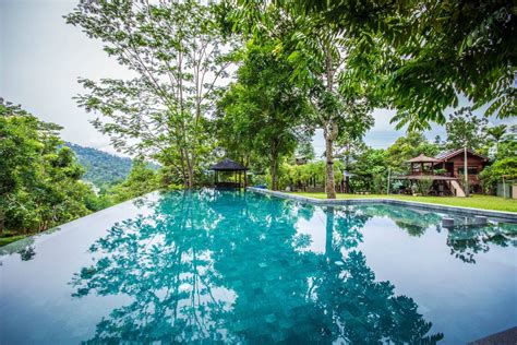 Templer Park Rainforest Retreat In Rawang With Infinity Pool And Jacuzzi