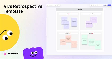 4 Ls Retrospective Model Practical Example Free Template And How To Use