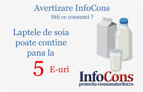 Stiai Ca Laptele De Soia InfoCons