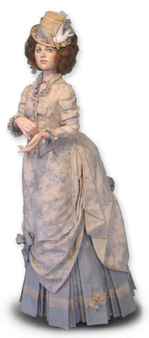 Porcelain Millicent Doll Costume 1885 Doll Costume Victorian Dolls