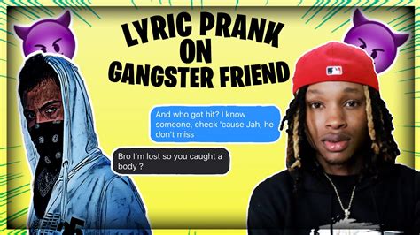 King Von Crazy Story Pt 3 Lyric Prank On Gangster Friend😈gets Dangerous Youtube