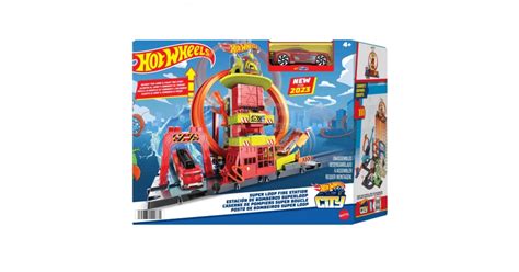 HOT WHEELS STATIA DE POMPIERI SUPER LOOP SuperHeroes ToysZone Mattel Okazii Ro