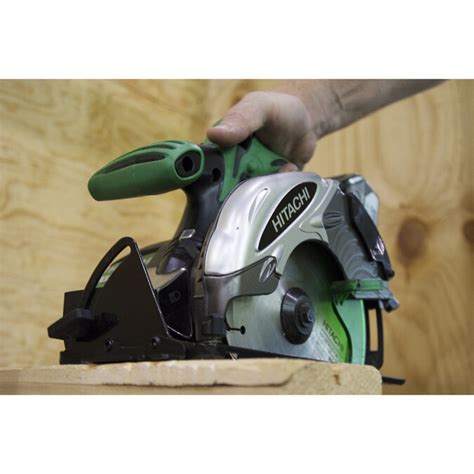 Hitachi 18 Volt 6 12 In Amp Cordless Circular Saw With Brake And Metal