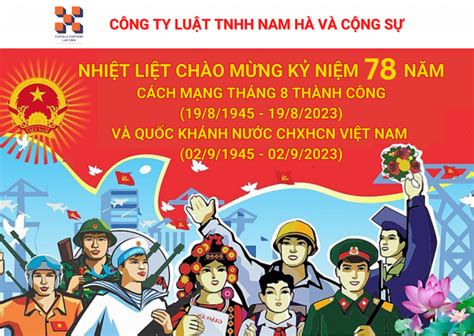 CHÀO MỪNG KỶ NIỆM 78 NĂM NGÀY CÁCH MẠNG THÁNG TÁM 19 8 1945 19 8 2023