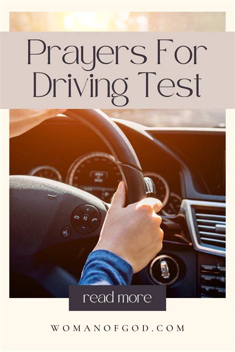 Prayers For Driving Test