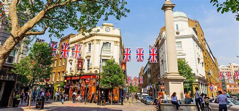 See Seven Dials Near Covent Garden London Victory House