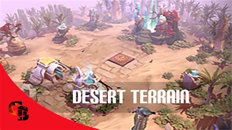 Dota Store Map Desert Terrain Youtube