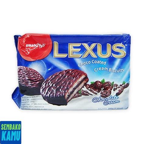 Jual Lexus Chocolate Cream Biscuit 200 Gr Biskuit Shopee Indonesia