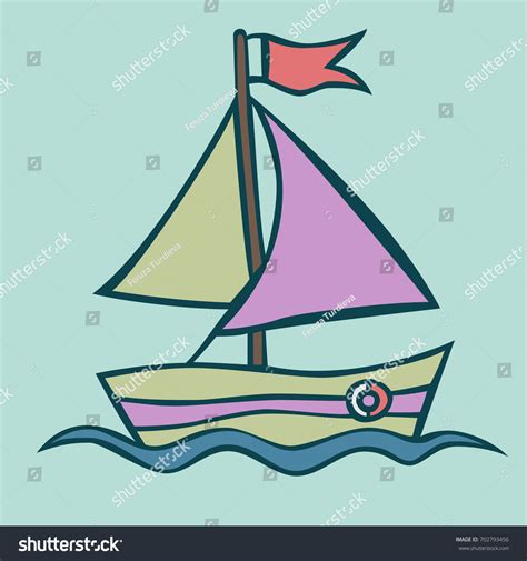 Boat Drawing For Kids