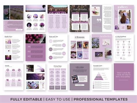 Editable Ebook Template Canva Life Coach Workbook Template Lead Magnet