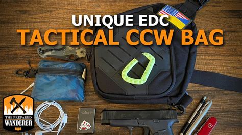 Unique Edc Tactical Concealed Carry Bag Youtube